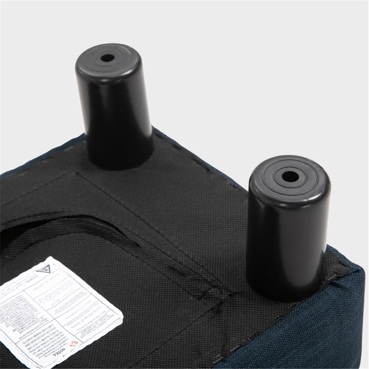 Linen Fabric Foot Rest Ottoman – Compact, Lightweight & Stylish