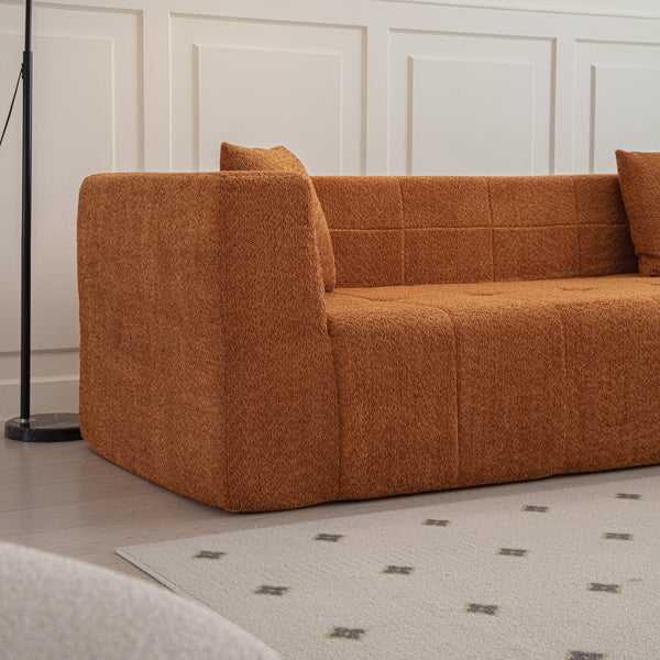 L-Shaped 105.5" Modular Sectional Sofa with Chaise