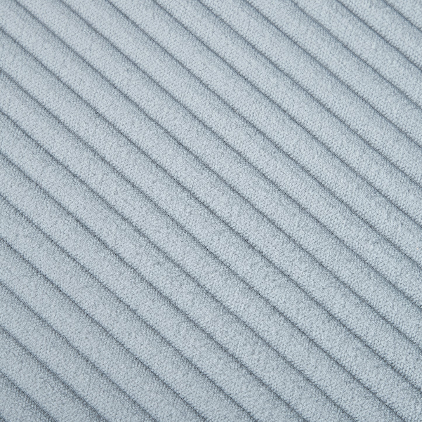 Light Gray Corduroy Storage Ottoman Bench with Hidden Compartment – 24.8