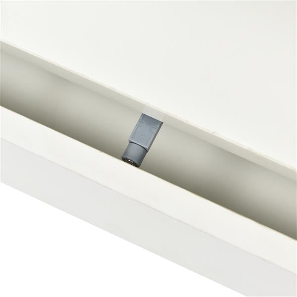 Modern LED Coffee Table with Storage, Drawers & Shelves for Living Room