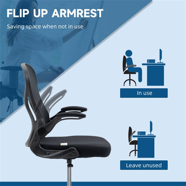Ergonomic Mesh Drafting Chair with Lumbar Support & Adjustable Footrest