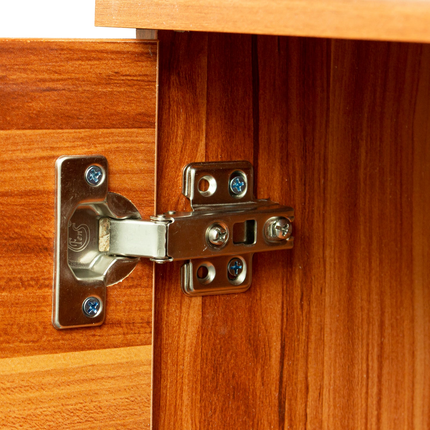 Walnut TV Stand for 70” TVs – Media Console with Drawers & Shelves