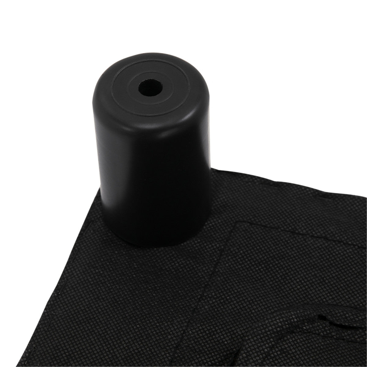 White Faux Leather Foot Rest Ottoman – Chic, Lightweight & Durable