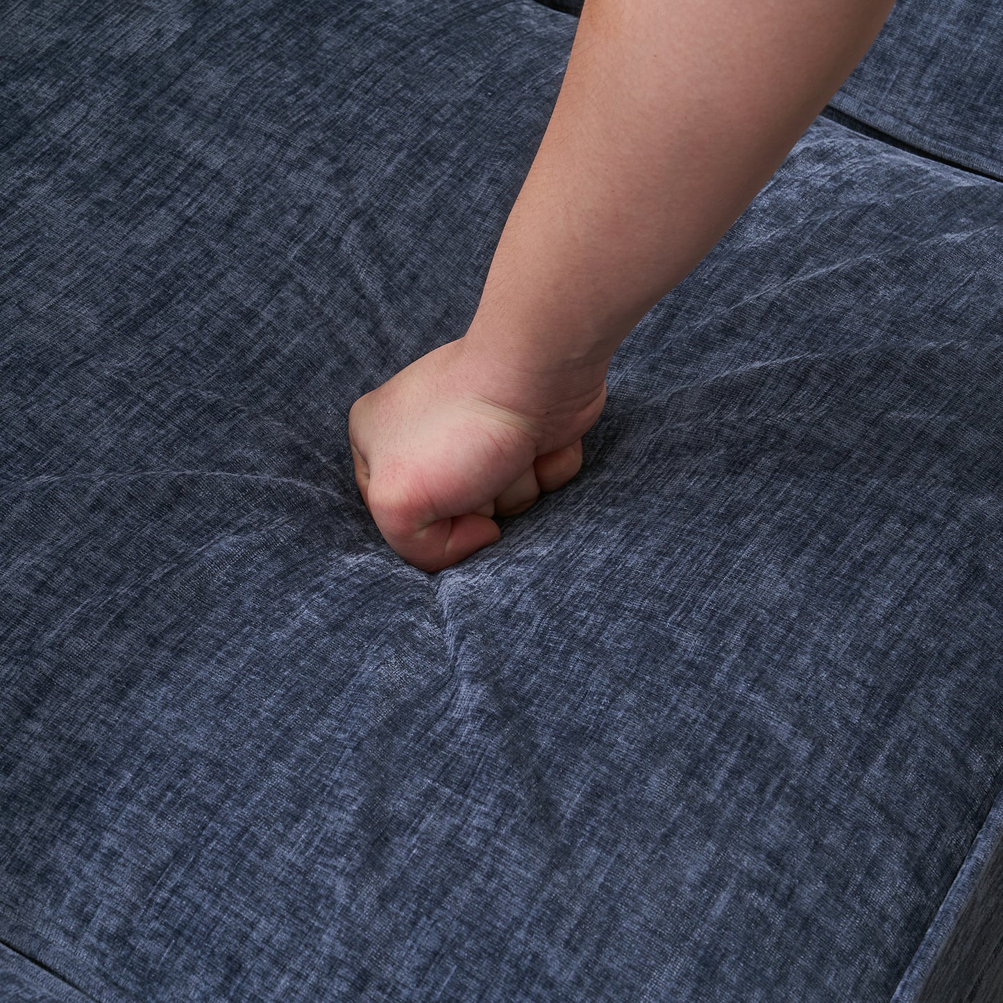 Blue 3-Seater Modular Sofa – Simple, Stylish Indoor Seating