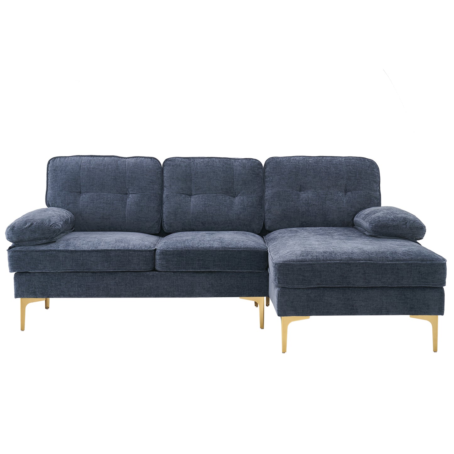 Blue 3-Seater Modular Sofa – Simple, Stylish Indoor Seating
