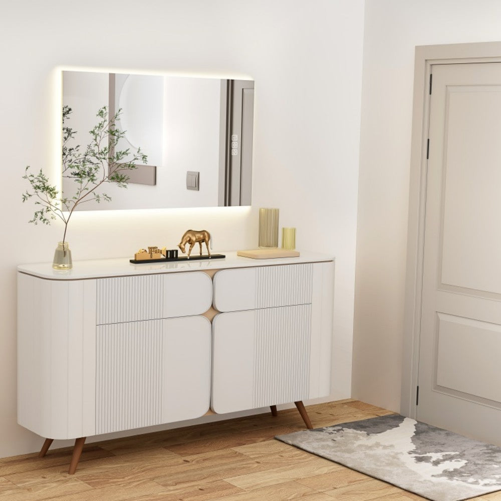 32" x 24" LED Bathroom Mirror with Defogger & Dimmable Backlight