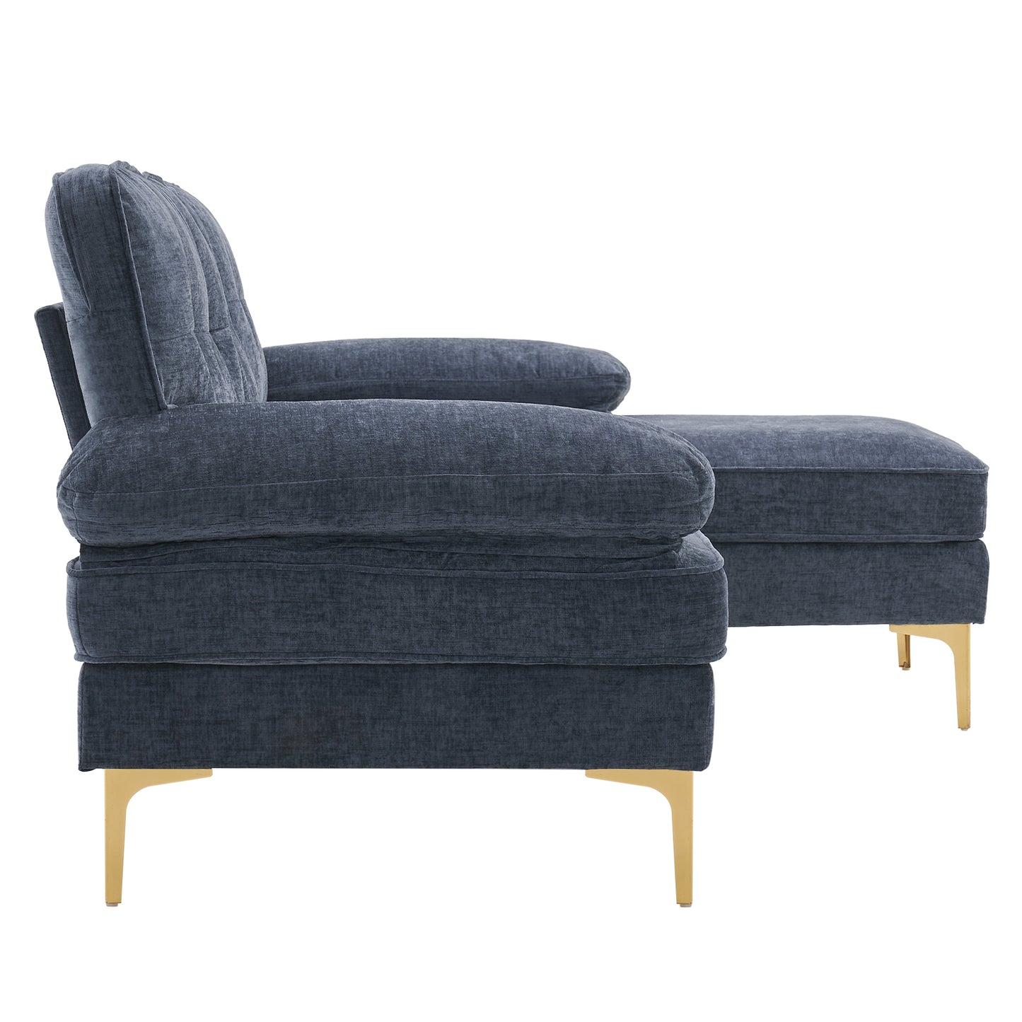 Blue 3-Seater Modular Sofa – Simple, Stylish Indoor Seating