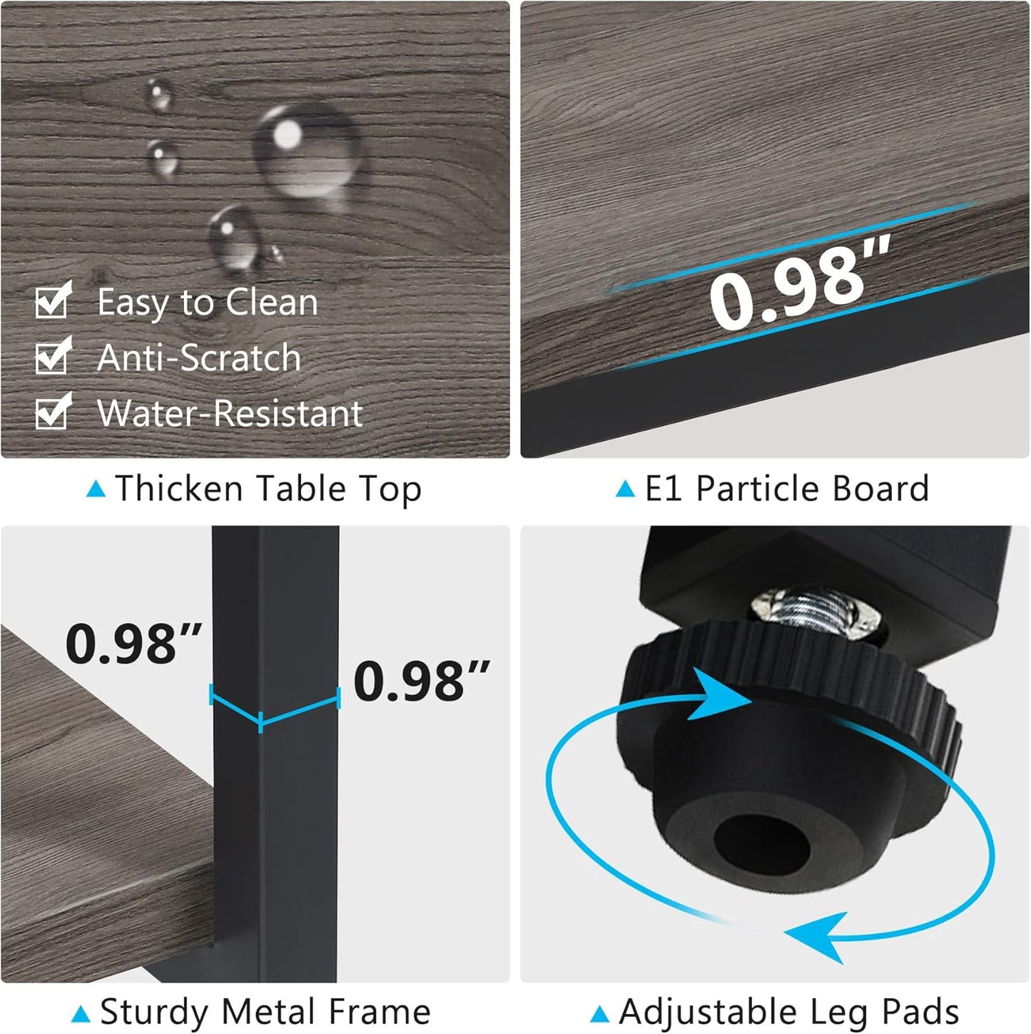 70.9" Rustic Gray Console Table with 3-Tier Shelves – Industrial Entryway Accent